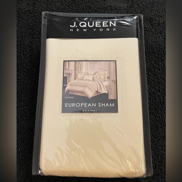 NWT - Elegant J. Queen New York, Somerset, European Sham - Picture 3 of 6